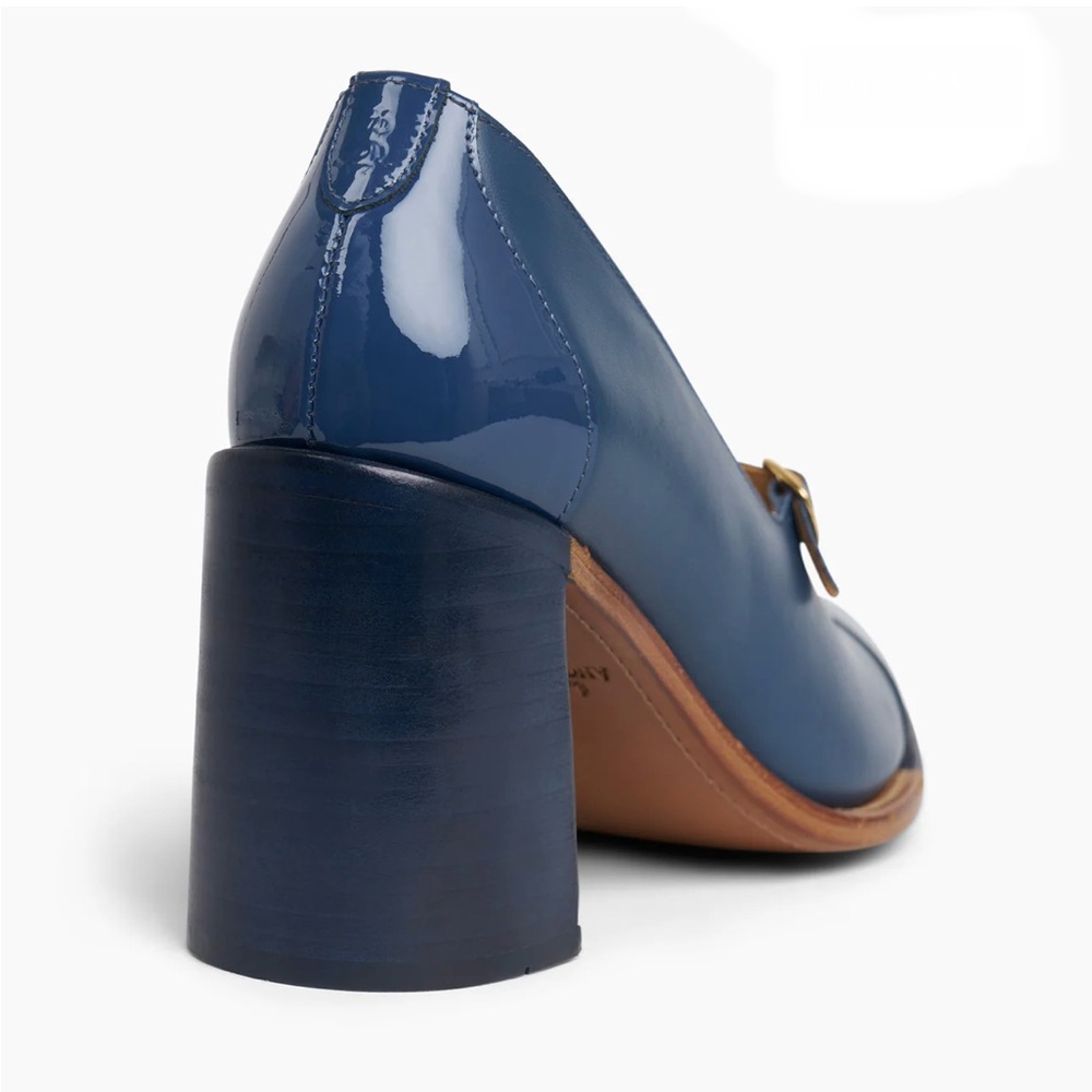the Office Of Angela Scott Miss Eliza High Heel Navy Women’s size 8.5 NEW!!! - Picture 4 of 7